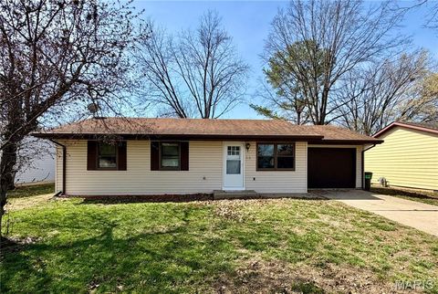 Photo of 713 Beebe Drive, Mascoutah, IL 62258 (MLS # 26016569)