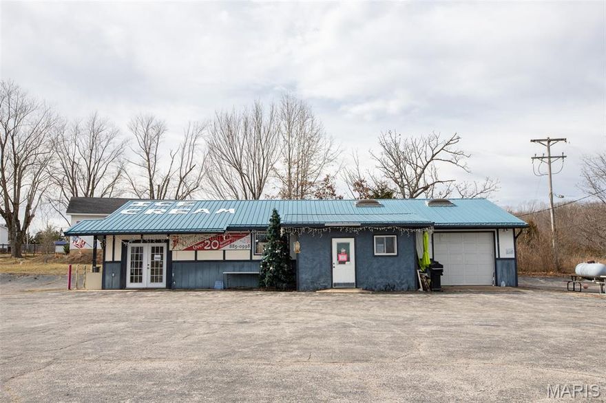Get ready to scoop up a sweet opportunity in the heart of Cuba, Missouri! This fully equipped ice cream shop is more than just a storefront — it’s a turnkey dessert destination with prime highway and interstate frontage, putting your business directly in the path of steady local and traveler traffic, (45,000+ daily). Additionaly, you’ll have iconic Route 66 traffic as well -- capturing road-trippers, families, and nostalgia seekers all season long. As the spring sunshine rolls in and summer temperatures rise, so does demand — and this property is perfectly positioned to take full advantage of high-traffic months and impulse stops for sweet treats. Whether you're serving cones, sundaes, floats, or hosting outdoor movie nights on the projector screen -- the equipment lineup here makes it easy to expand your menu and maximize revenue streams. This sale includes everything you need to hit the ground running: (Soft-serve ice cream machines, deep freezers, 12 and 8 holder-display cases, a waffle cone maker, fountain soda machine, popcorn machine, cotton candy machine and more). Beyond the front-of-house charm, this space is designed for functionality and growth – including a dedicated office space, two bathrooms and ample storage throughout. The layout supports both daily operations and long-term expansion — catering, birthday parties, Route 66 events, seasonal promotions, and more. Imagine warm evenings, a line out the door, kids with sprinkles on their noses, and families gathering after a day on the highway. This isn’t just a property — it’s a community hotspot waiting for its next owner to bring the flavor.