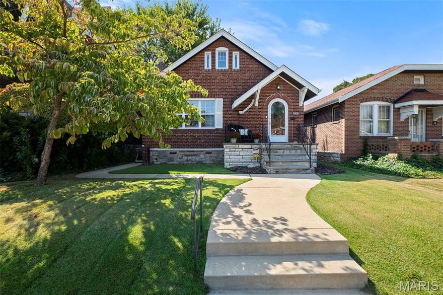 Absolutely darling 4 bedroom/3 bath home in the sought after Princeton Heights area! This one has all the charm buyers seek both inside and out.  Darling brick exterior with arched door and both front and rear porches.  The interior is beautifully updated with hardwood floors, a charming entrance hall, beautiful fireplace, crown moldings, and an updated light-filled kitchen w/granite counters & stainless appliances. There are two bedrooms on the main level with a darling full bath as well as two large bedrooms upstairs with with another full bath and a small loft/sitting area that is perfect as an office or reading nook. The walk-out lower level is also finished with a rec-room and third full bath as well as tons of storage.  Off the kitchen is a sunroom that is the perfect spot for your morning coffee or a drop zone/mudroom when you come home at the end of the day.  It's also a great dog hangout spot as it leads to a large deck that overlooks the rear yard.  The home features wonderful outdoor spaces including an oversized 1 car garage with a charming covered patio that is fenced into the yard.  It's perfect for entertaining and keeping out of the elements while you barbeque or to enjoy an evening by the old stone fireplace.  The home has a nearly new roof, a/c system, and garage door system (all in 2024) and is in move-in condition.  There is also an existing survey for your review.  The sellers have done everything to ensure the new buyer will feel confident the home is ready to enjoy.  (Please note that the city tax records do not reflect the second floor finished space and thus the above grade square footage is estimated at 2000 sq/ft).  Showings to begin Thursday 4/16.  DON'T MISS THE VIDEO LINK!!!   City Occupancy has been completed.