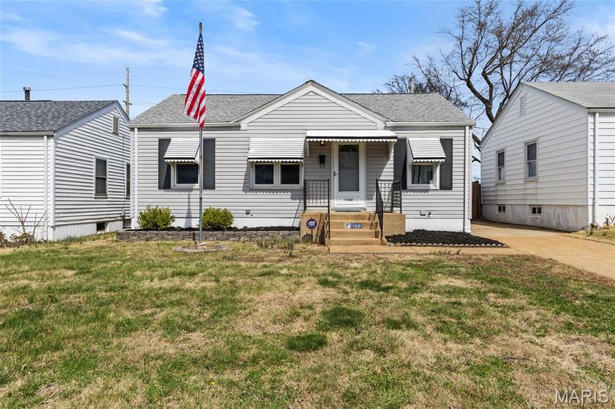 Incredibly updated ranch home in Pattonville Schools! Pulling up to this home pride of ownership is evident with the lovely landscaping and vinyl siding. Entering this home notice the open floor plan! The fresh paint and newer flooring are lovely. Spacious great room leads to a large dining area. There are 2 full bedrooms on the main level. Gorgeous updated full bath! Kitchen is spacious with ample counter and cabinet spacious! Access your sprawling covered patio, level fenced lot and 1 car detached over sized garage from kitchen. The lower level offers a large family room, office, and 2nd updated full bath. You will also find a PVC Stack and newer HVAC System. This home is within walking distance from the St Ann Golf Course, Park, and the Ball Fields. Easy access to St Charles Rock Road and Hwy 70/Lambert Airport. Professional Photos will be uploaded by 4pm Friday.