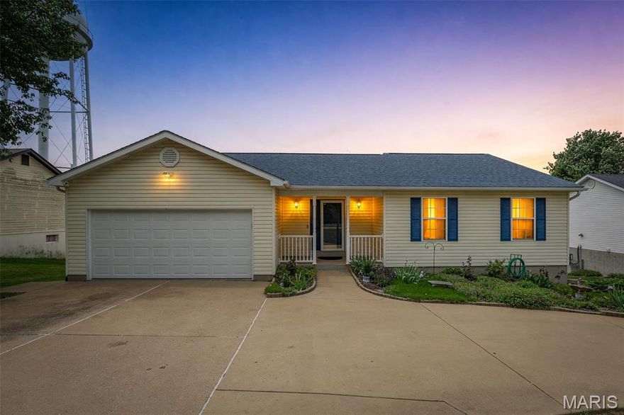 MOTIVATED SELLER - EXCEPTIONAL NEW VALUE - DON'T MISS THIS OPPORTUNITY!!
Welcome home to this beautifully updated 4 bedroom, 3 full bath gem nestled on a large lot with a fully fenced backyard in the sought-after Festus School District!

From the moment you arrive, the circle drive offers convenience and ample parking for guests. Step inside to an inviting open floor plan highlighted by a vaulted ceiling in the living room, creating a bright and airy space perfect for everyday living and entertaining.

The heart of the home is the stunning kitchen, featuring newer stainless steel appliances, beautifully painted cabinetry, and a stylish tile backsplash. Just off the kitchen, a sliding glass door leads you to an expansive maintenance-free deck—the perfect spot to relax and take in gorgeous sunsets overlooking your private backyard oasis. Garden lovers will appreciate the well-established garden, ready for you to enjoy.

The main floor offers three spacious bedrooms and two full baths, providing comfortable and convenient living. Head downstairs to discover even more space to spread out, including a fantastic bar area, a workout room or family room, a fourth bedroom, and an additional full bath. You’ll also find a game room and plenty of storage, making this lower level as functional as it is fun.

With numerous updates throughout, generous living spaces, and a prime location, this home truly has it all—comfort, style, and room to grow!