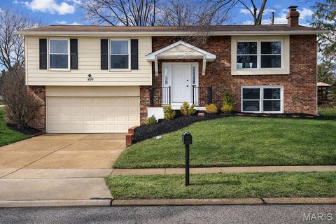 Photo of 899 Oklahoma Avenue, Ballwin, MO 63021 (MLS # 26012130)