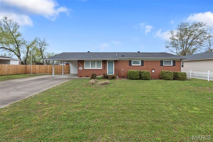 This well-maintained brick home offers a warm and inviting layout with 1,862 square feet of comfortable living space. Inside, you’ll find three bedrooms and one and a half baths, along with a bright kitchen where all appliances remain, including a convenient breakfast bar that opens the space for easy gatherings. The home features not one but two-family rooms, giving you the flexibility to create separate areas for relaxing, entertaining, or working from home. Built in 1958, it carries the charm and craftsmanship of its era while offering the practicality today’s buyers appreciate. Step outside to a backyard designed for enjoyment, complete with an inground swimming pool and a privacy fence that creates your own personal retreat. A standout feature of the property is the impressive 20x30 workshop, fully equipped with electric and overhead doors perfect for hobbies, storage, or small business needs. With its solid construction, thoughtful layout, and outdoor amenities, this home delivers comfort, character, and convenience in one inviting package.