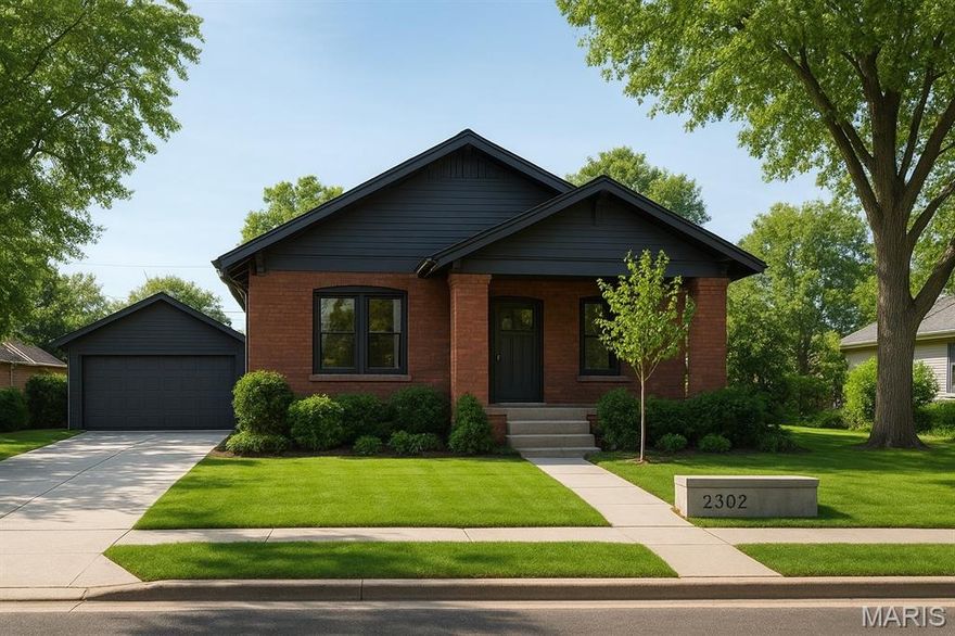 Vacant lot ready for a new build. Lot dimensions are 50'x105'. Recent new construction comps are  $400k+. Attached concept plans are of a 2 bed, 2 bath home thats roughly 1500sf.