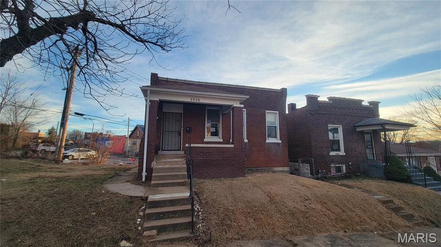 OUTSTANDING OPPORTUNITY!!! This Tower Grove Charmer is sure to please!  Great corner lot, off-street parking, newer LVP, exposed brick and MORE!  Updated bath, systems, and windows make this one a WINNER! Schedule a showing today! Property is to be sold in its current as-is condition with no warranties or representations by the Seller. Seller will not make repairs nor provide any inspections. Seller's addendum is required after terms of sale are agreed upon. Special Sale Contract (Form #2043) required. Proof of funds or pre-approval letter required with offer.