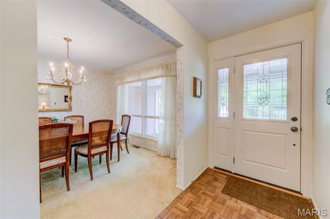 Tiny photo for 38 Forestvale Drive, Chesterfield, MO 63017 (MLS # 26026655)