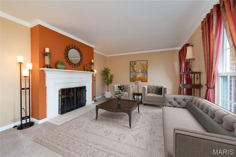 Tiny photo for 224 Brayhill Court, Chesterfield, MO 63017 (MLS # 25069147)