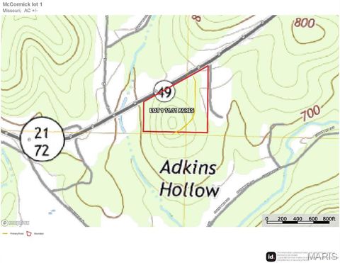 Tiny photo for 0 Highway 21 Lot 1, Lesterville, MO 63654 (MLS # 26020595)
