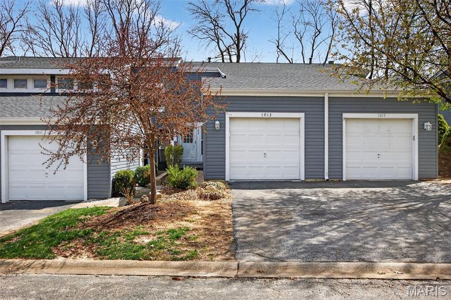 Welcome to effortless living in the heart of Lake St. Louis! This charming 2-bedroom, 1.5-bath townhouse-style condo in The Fairways offers 1,515 square feet of comfortable, well-designed living space spread across three levels - giving you the feel of a single-family home with all the ease of low-maintenance condo living. Step inside and immediately fall in love with rich hardwood floors that give the main level a warm, sophisticated feel. The inviting living room is centered around a classic wood-burning fireplace - perfect for cozy evenings in. A convenient half bath on the main level keeps guests comfortable, while the fully equipped kitchen is ready for everything from quick breakfasts to dinner parties. Head upstairs to find two spacious bedrooms, including a primary suite with a private deck, and a full bath serving the upper level. The partially finished walk-out basement adds valuable bonus space - ideal for a home office, workout room, or recreation area - with direct access to the outdoors. Step out onto the deck and enjoy the peaceful surroundings of this well-maintained community. An attached 1-car garage completes the package.

Situated in a safe and secure area with low crime rates, this property also benefits from strong recent appreciation, reflecting a healthy and growing market. The low-maintenance condo/villa lifestyle allows for easy living, complemented by an attached garage and a partially finished basement for additional space. Just minutes from Lake St. Louis amenities, shopping, dining, and Highway 40/61 for an easy commute. FHA, VA, and conventional financing all welcome - come see this one before it's gone!