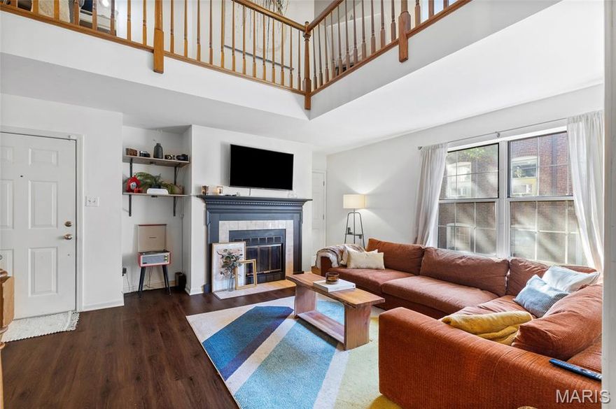 Welcome to this beautifully maintained two-level condo in the heart of the Central West End. This 2 bed, 2 bath unit offers over 1,600 square feet of living space, featuring a spacious lounge area that can be used for entertaining or flex space. Both bedrooms offer access to their own private patios, each exclusively accessible from the bedroom for added privacy. The unit also includes in-unit laundry and all-electric systems updated in 2020. Both bathrooms are generously sized, with the primary ensuite featuring a skylight that brings in natural light. Enjoy the convenience and comfort of a gated community offering clubhouse access, a private in-ground pool, and secure underground parking with two dedicated spaces. Showings begin 3/26, Schedule your Tour Today!