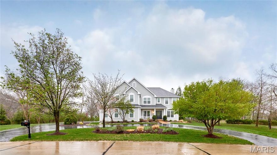 WELCOME HOME! Nestled on a beautiful level 1.7 acre park-like lot in the desirable gated community of Lakes at Sheffield Forest! Step out your kitchen door with your favorite coffee to your private outdoor sunny oasis and catch the beautiful sunrise featuring a salt water pool. This 2 Story is designed for comfortable elegance and features 4 bedrooms~2.5 baths. The gracious floor plan Includes a formal dinning room, living room and family room complete with gas log fireplace and custom mantel. Large kitchen features granite countertops, abundant cabinetry, and a large center island with seating, natural light from surrounding windows enhance the bright comfortable atmosphere. Picture crisp autumn evenings gathered around the large custom built firepit area surrounded by the colors of fall and peaceful natural views. Irrigation (front and back yard) system keeps the lush professional landscaping looking it's best with ease. Sunlit architectural staircase features built-in window seat perfect for a reading nook or peaceful retreat overlooking your natural surroundings. Impressive newly added main floor laundry room with Brand New LG Tower full size washer/dryer included, extensive cabinets, generous counter space, subway tile and large utility sink as well as ceramic tile floors. Expansive primary suite is your own sanctuary  with large sitting area and walk-in closet. Primary spa bath offers relaxing soaking tub flanked by windows, double vanity and separate shower. Three additional bedrooms all feature walk-in closets. Bonus Loft area upstairs adds additional flexible living space. Secondary full bath complete with updated fixtures. Recent updates/upgrades(2025/2026) include: New windows and doors, New garage doors(3), New Gutters & Downspouts, pool UPDATES include new salt cell, filter and pump. All hardwood floors just refinished, freshly painted, Excellent Rated Rockwood Schools, subdivision lakes and much, MUCH More!