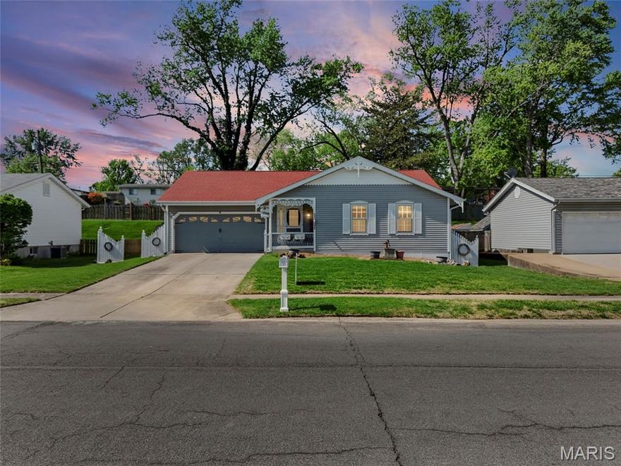 Welcome home to this beautifully maintained one owner ranch offering exceptional curb appeal and a prime location on a quiet dead-end street. Situated on a flat lot, this property combines comfort, privacy, and thoughtful updates throughout. From the moment you walk in, you’ll be impressed by the custom touches and inviting layout. Gorgeous wood floors flow through the main living areas, complemented by vaulted ceilings that create an open, airy feel. A separate dining room provides the perfect space for gatherings and entertaining.

The spacious eat-in kitchen is designed for both function and style, featuring ample cabinetry, a double oven, and room for everyday dining. The cozy living room includes a charming wood-burning fireplace, ideal for relaxing evenings at home. This well-cared-for home offers 3 bedrooms and 2 full bathrooms, including a primary suite with a private en suite bath featuring a stand-up shower.

Step outside to enjoy the fenced backyard complete with a privacy fence, two gates, and a deck—perfect for outdoor entertaining or quiet mornings. Major updates include a roof approximately 3 years old, with HVAC and water heater just 6 years old, offering peace of mind for years to come.

The partially finished basement expands your living space with a comfortable family room, along with a large laundry area, sump pump, generous storage room, and even a dedicated woodworking shop. A 2-car attached garage completes this fantastic home. Don’t miss your opportunity to own this meticulously cared-for property!