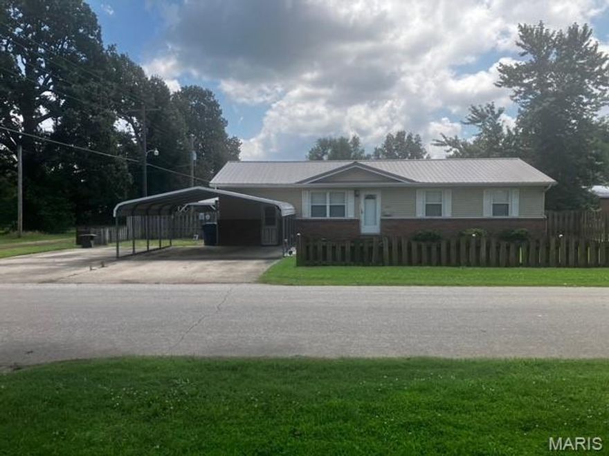 This home has been maintained and is in Move In Ready condition. Are you the next homeowner?
So much to offer with this property! Roof is approximately 5 year old, central unit is approximately 10 year old. Ventless heat for backup plus a huge concrete parking pad to park up to 4 additional vehicles. And there is a privacy fence around the entire property. 
Home has vinyl and brick exterior, metal roof and an attached two car carport.  Interior consist of three bedrooms, one bathroom, living room, kitchen with dining area combo, laundry area, office and den.
So, get that pre approval letter ready and let’s get you moved in before summer is over.

*** Interior Photos Coming Soon