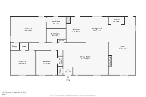 Tiny photo for 3773 Fairington Drive, Hephzibah, GA 30815 (MLS # 221669)