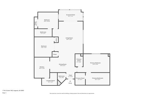 Tiny photo for 1 7th Street #1402, Augusta, GA 30901 (MLS # 221763)