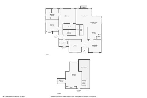 Tiny photo for 1473 Oxpens Road, Warrenville, SC 29851 (MLS # 220479)