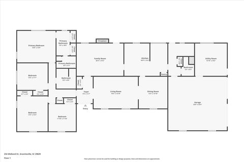 Tiny photo for 234 Midland Drive, Graniteville, SC 29829 (MLS # 220934)
