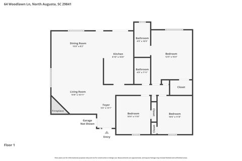 Tiny photo for 64 Woodlawn Lane, North Augusta, SC 29841 (MLS # 222138)