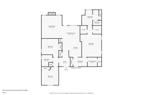 Tiny photo for 462 Country Glen Avenue, Graniteville, SC 29829 (MLS # 221204)