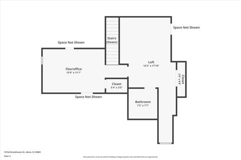Tiny photo for 1015 A Brookhaven Drive, Aiken, SC 29803 (MLS # 222095)