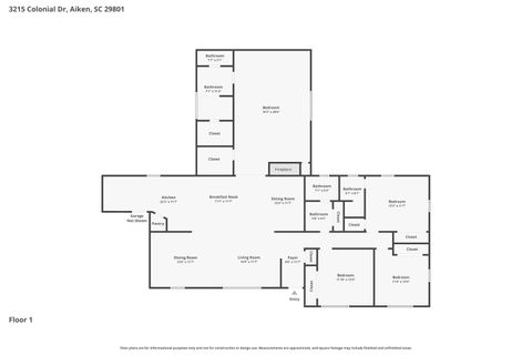 Tiny photo for 3215 Colonial Drive, Aiken, SC 29801 (MLS # 222071)