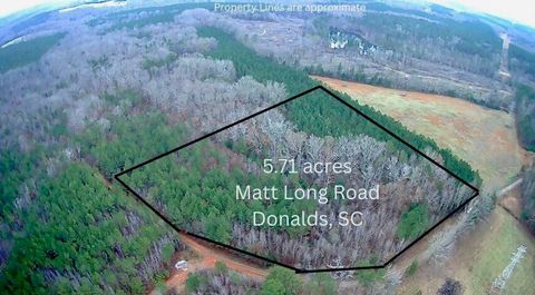 Photo of 0 Matt Long Road, Donalds, SC 29638 (MLS # 220849)