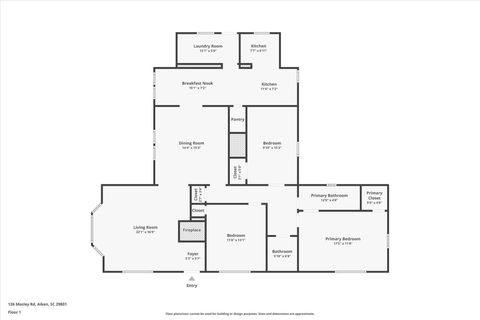 Tiny photo for 126 Mosley Road, Aiken, SC 29801 (MLS # 221027)