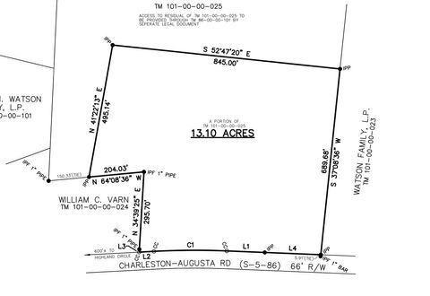 Tiny photo for 4446 Char Augusta Road, Bamberg, SC 29003 (MLS # 220748)