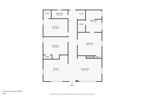 Tiny photo for 1421 Hunter Street, Augusta, GA 30901 (MLS # 221135)