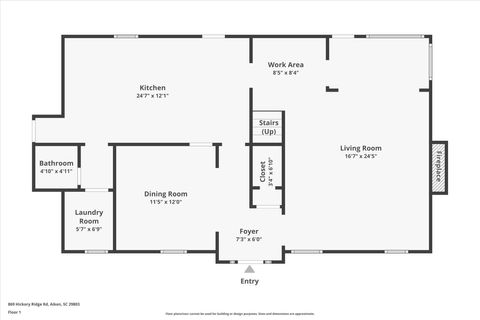 Tiny photo for 869 Hickory Ridge Road, Aiken, SC 29803 (MLS # 220984)