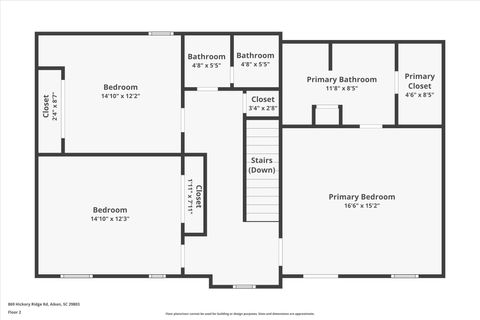 Tiny photo for 869 Hickory Ridge Road, Aiken, SC 29803 (MLS # 220984)