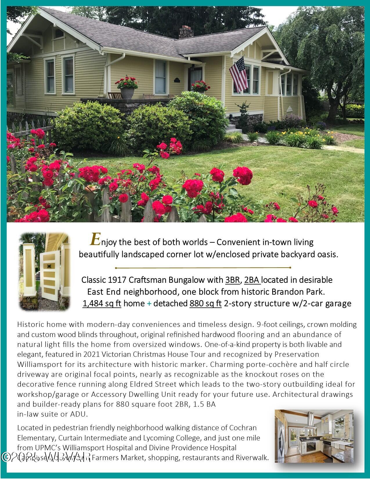 Williamsport, Pennsylvania 17701, United States, 3 Bedrooms Bedrooms, ,2 BathroomsBathrooms,Residential,Active,103477