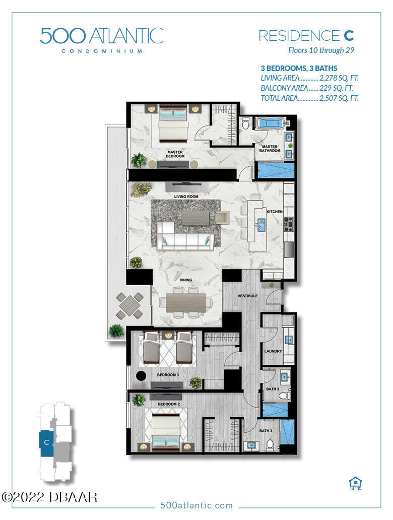 500 N Atlantic Avenue 12-C
