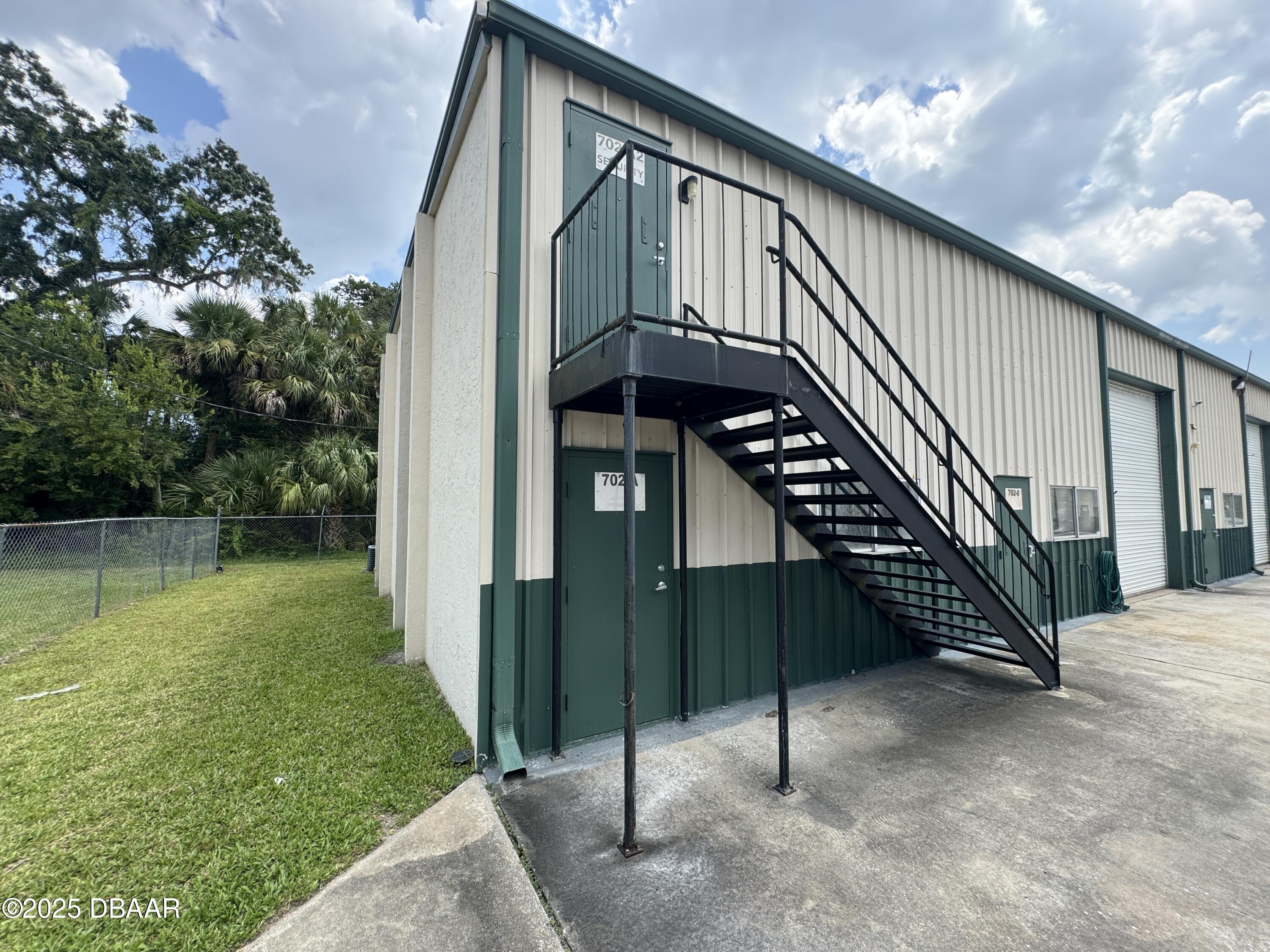 Front of building