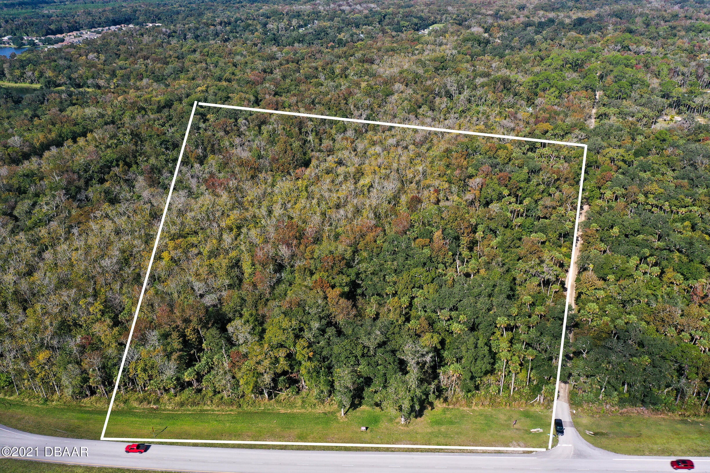 Ariel of 6.59 Acres