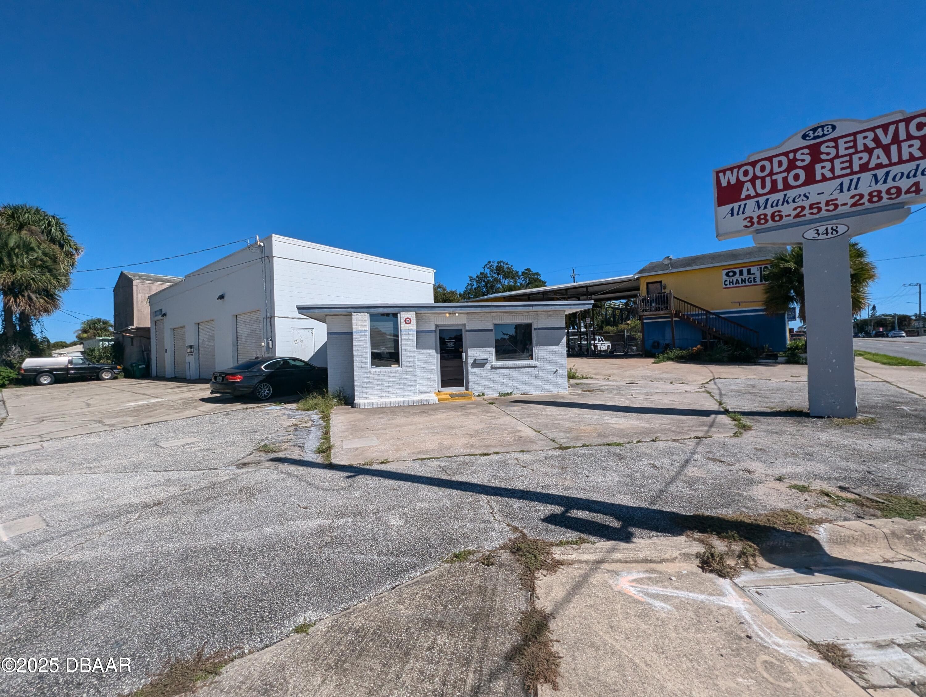 front & sign