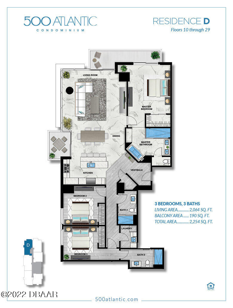 500 N Atlantic Avenue 22-D