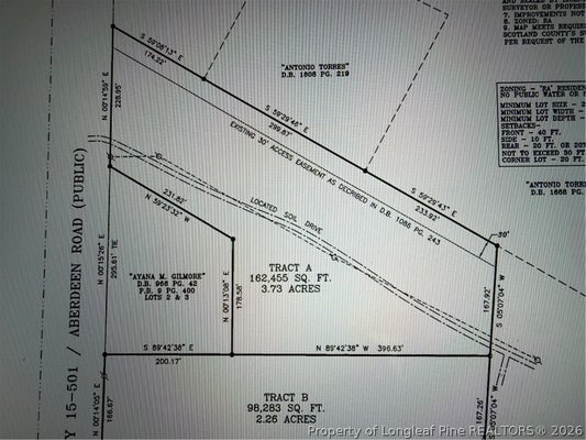 ABERDEEN RD, MARSTON, NC 28363 - Image 0293e438711010183eaefb1d086d3556/1286494009