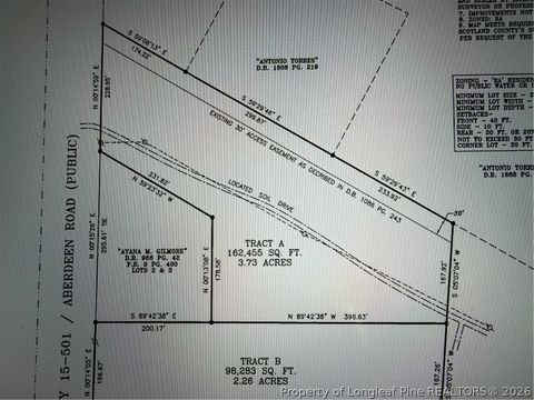 Photo of Tract A Aberdeen Road, Marston, NC 28363 (MLS # 760998)