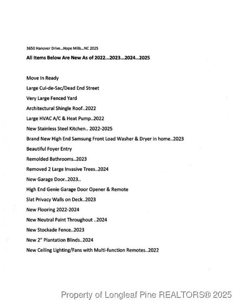 Tiny photo for 3650 Hanover Drive, Hope Mills, NC 28348 (MLS # 754199)