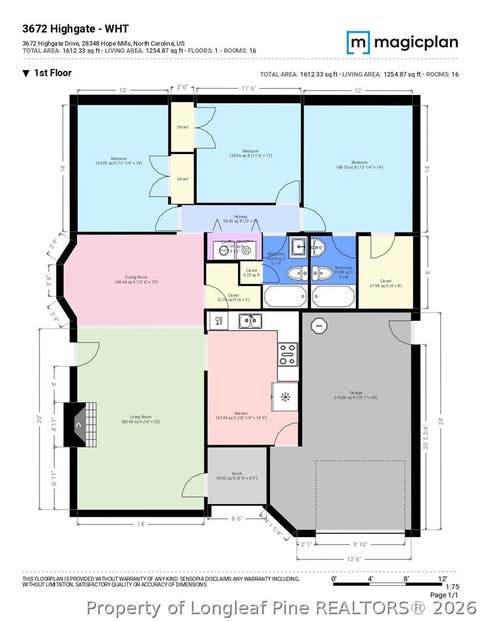 Tiny photo for 3672 Highgate Drive, Hope Mills, NC 28348 (MLS # 765714)