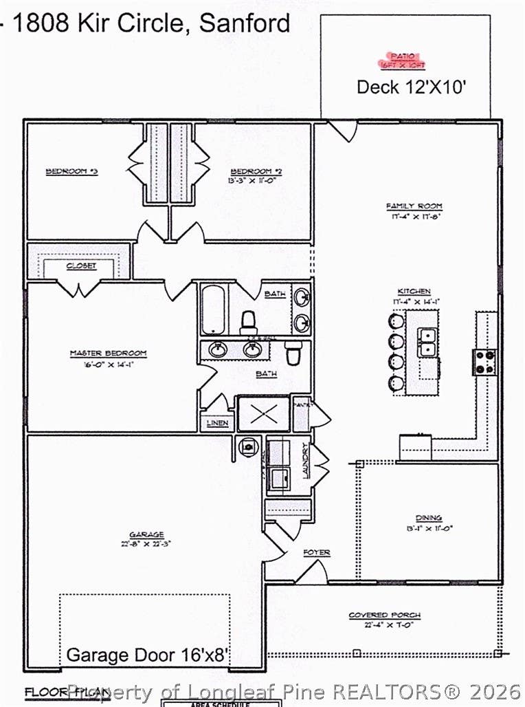 Photo of 1808 kir Circle, Sanford, NC 27332 (MLS # 767875)