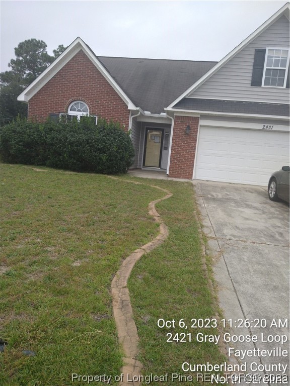 Property: 2421 Gray Goose Loop,Fayetteville, NC