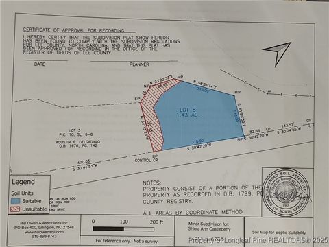 Tiny photo for Lot 8 Lemon Springs Road, Sanford, NC 27332 (MLS # 750009)