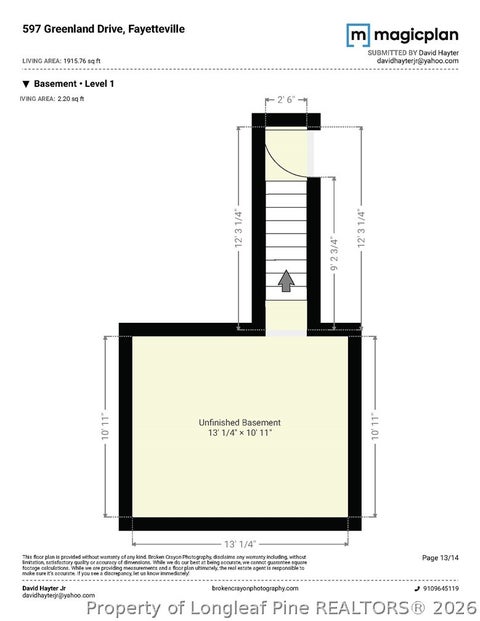 Tiny photo for 597 Greenland Drive, Fayetteville, NC 28305 (MLS # 768670)