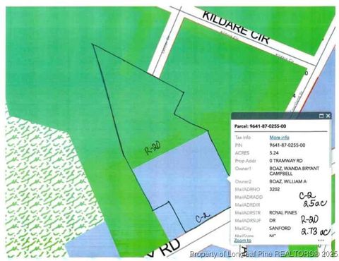 Tiny photo for 0 Tramway Road, Sanford, NC 27330 (MLS # 754709)