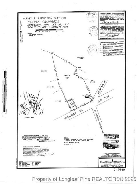 Photo of 0 Tramway Road, Sanford, NC 27330 (MLS # 754709)