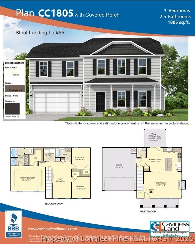 Photo of 373 Sacksonia Street, Raeford, NC 28376 (MLS # 769121)