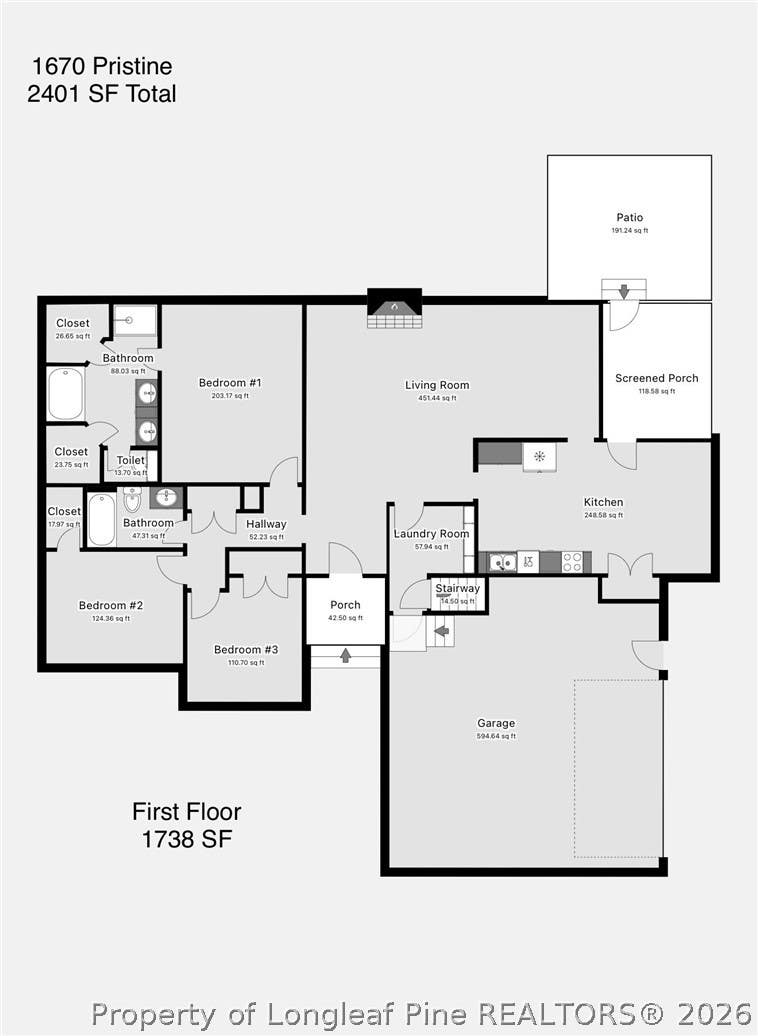 Photo of 1670 Pristine Lane, Hope Mills, NC 28348 (MLS # 767981)
