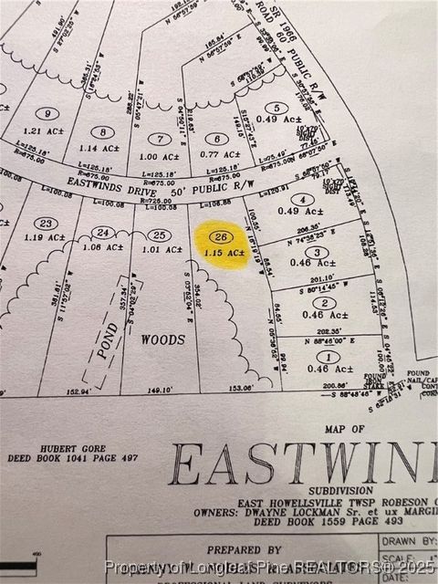 Tiny photo for 45 Eastwinds Drive, Lumberton, NC 28358 (MLS # 743096)